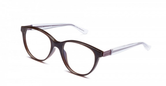 Italia Independent Emma Eyeglasses, Dark Brown Glossy Acetate .044.041