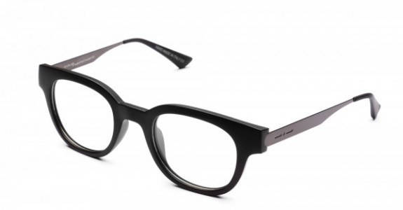 Italia Independent Andy Eyeglasses, Black Matte .009.000