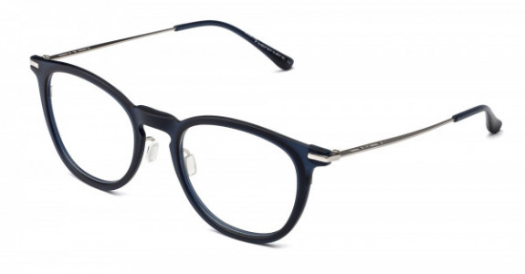 Italia Independent 5352 Eyeglasses, Dark Blue/Silver .021.075