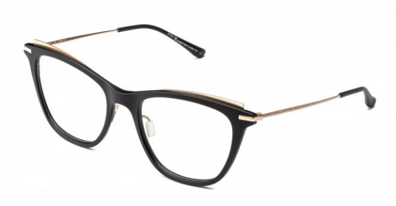 Italia Independent 5350 Eyeglasses, Black/Rose Gold .009.121