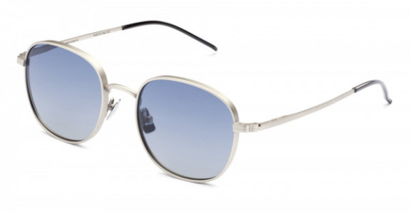 Italia Independent Joanna Sun Sunglasses, Silver (Shaded/Blue) .075.000