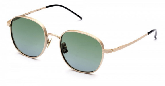 Italia Independent Joanna Sun Sunglasses, Pink Gold (Bicolor Shaded Green/Sky Blue) .121.000
