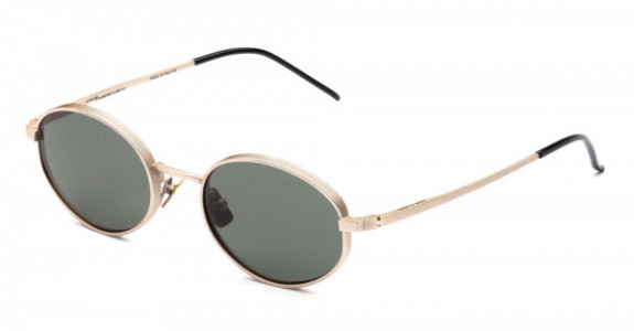 Italia Independent Francis Sun Sunglasses, Pink Gold (Full/Green) .121.000
