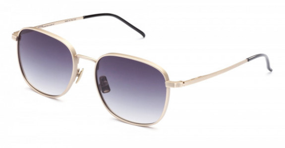 Italia Independent Elliot Sun Sunglasses, Gold (Shaded/Grey) .120.000