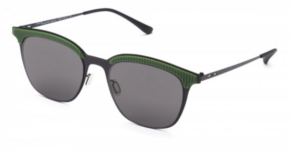 Italia Independent 0258 Sunglasses, Black (Full/Grey) .009.000