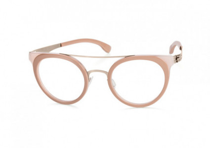 ic! berlin Nadine H. Eyeglasses, Shiny-Bronze-Flamingo