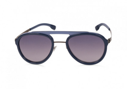 ic! berlin Daniel D. Large Sunglasses, Graphite-Deep-Blue-Sea