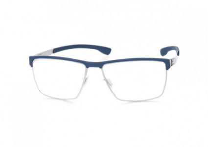 ic! berlin Tommy G. Eyeglasses, Chrome-Blue