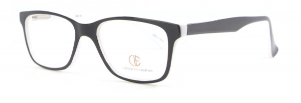 CIE SEC501 Eyeglasses, BLACK/ WHITE (1)