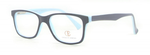 CIE SEC501 Eyeglasses, BLACK/ LT BLUE (3)