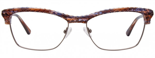 Paradox P5048 Eyeglasses, 010 - Marbled Brown & Dark Grey