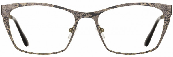 Cinzia Designs CIN-5098 Eyeglasses, 2 - Khaki / Python