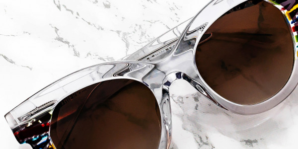 Thierry Lasry SLUTTY Sunglasses, Clear