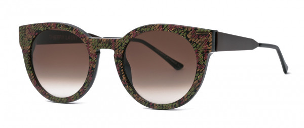 Thierry Lasry Creamily Sunglasses, S07 - Brown & Green Pattern