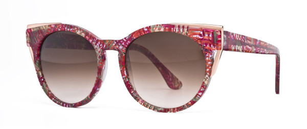 Thierry Lasry MONOGAMY Sunglasses, V52 - Vintage Red Pattern
