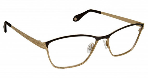 Fysh UK FYSH 3610 Eyeglasses, (842) BLACK GOLD
