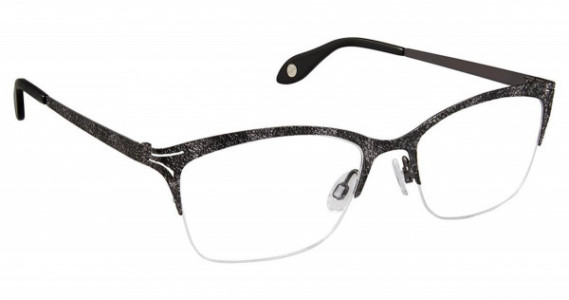 Fysh UK FYSH 3609 Eyeglasses, (841) BLACK GREY