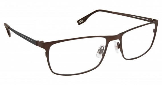 Evatik EVATIK 9174 Eyeglasses, (971) DARK BROWN BLACK
