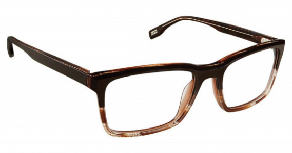 Evatik EVATIK 9173 Eyeglasses, (967) BROWN HORN