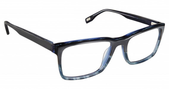Evatik EVATIK 9173 Eyeglasses, (966) GREY BLUE HORN
