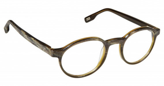 Evatik EVATIK 9172 Eyeglasses, (963) OLIVE WOOD