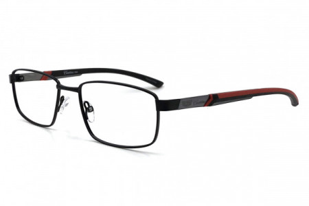 Cadillac Eyewear CC533 Eyeglasses, Bk Black Red