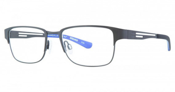 Shaquille O’Neal QD 513M Eyeglasses, 172 Jet Black/Blue