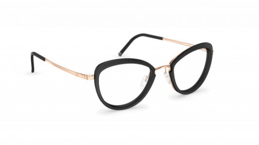 neubau Sarah 3D Eyeglasses, 9130 Black coal/silky rose