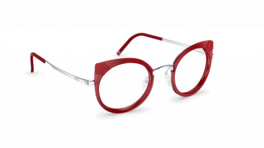 neubau Felix 3D Eyeglasses, 3210 Electric red/eclectic silver