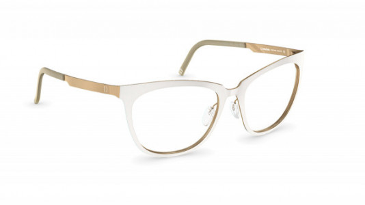 neubau Amy Eyeglasses, 7740 White/gold matte
