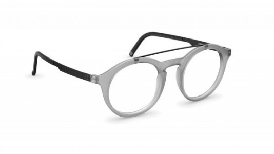 neubau Toni Eyeglasses, 6540 Stone grey matte/black ink