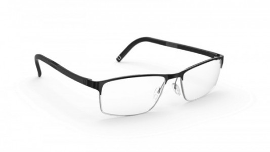 neubau Ben Eyeglasses, 9010 Black ink/silver matte