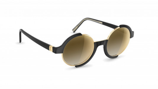 neubau Sigmund & Carl Sunglasses, 9130 Black matte/glorious gold