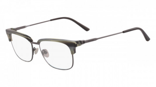 Calvin Klein CK18124 Eyeglasses, (018) CHARCOAL HORN