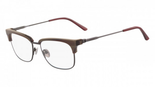 Calvin Klein CK18124 Eyeglasses, (209) CHOCOLATE HORN