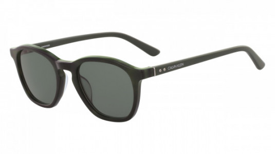 Calvin Klein CK18505S Sunglasses, (340) GREEN HAVANA