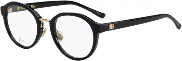 Christian Dior LADYDIORO 4F Eyeglasses, 0807 Black