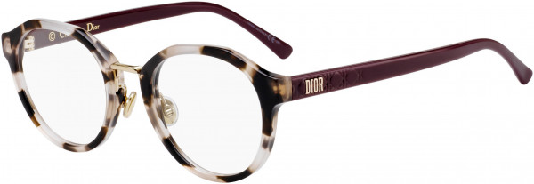 Christian Dior LADYDIORO 4F Eyeglasses, 0HT8 Pink Havana