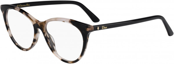 Christian Dior Montaigne 57 Eyeglasses, 0HT8 Pink Havana