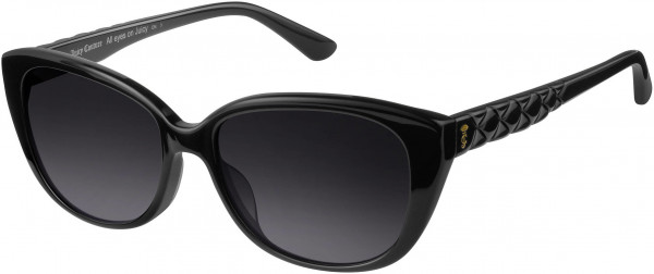 Juicy Couture JU 600/S Sunglasses, 0807 Black