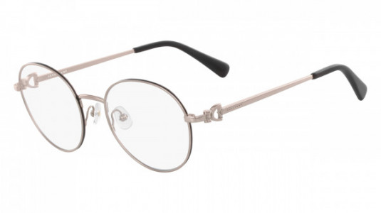 Longchamp LO2109 Eyeglasses, (720) GOLD/BLACK