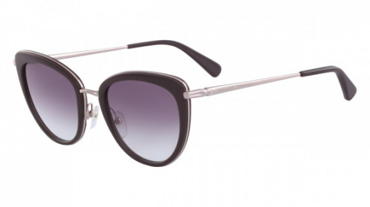 Longchamp LO633S Sunglasses, (204) CHOCOLATE