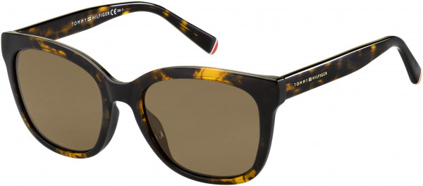 Tommy Hilfiger TH 1601/G/S Sunglasses, 0086 Dark Havana