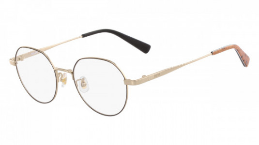 MCM MCM2116A Eyeglasses, (722) SHINY GOLD/BROWN