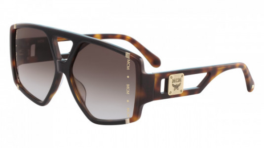 MCM MCM671S Sunglasses, (019) BLACK/HAVANA