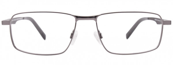 EasyClip EC477 Eyeglasses, 020 - Satin Dark Grey
