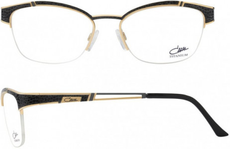 Cazal Cazal 1229 Eyeglasses, 001 Black-Gold