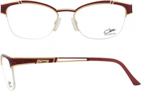 Cazal Cazal 1229 Eyeglasses, 002 Burgundy-Gold
