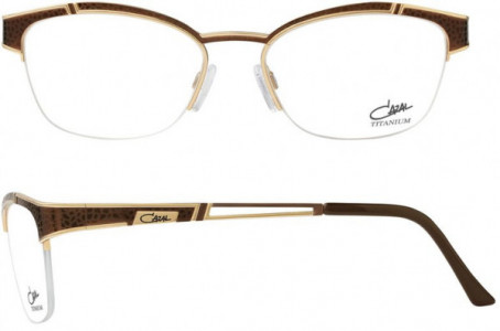 Cazal Cazal 1229 Eyeglasses, 004 Brown-Gold