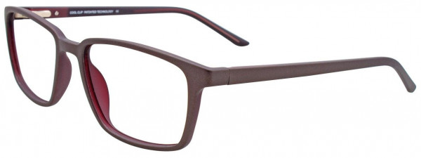 CoolClip CC843 Eyeglasses, 020 - Dark Grey & Dark Brown
